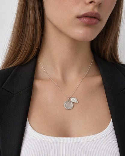 "Laurel &amp; Peace" (Silver)